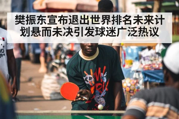 樊振东宣布退出世界排名未来计划悬而未决引发球迷广泛热议